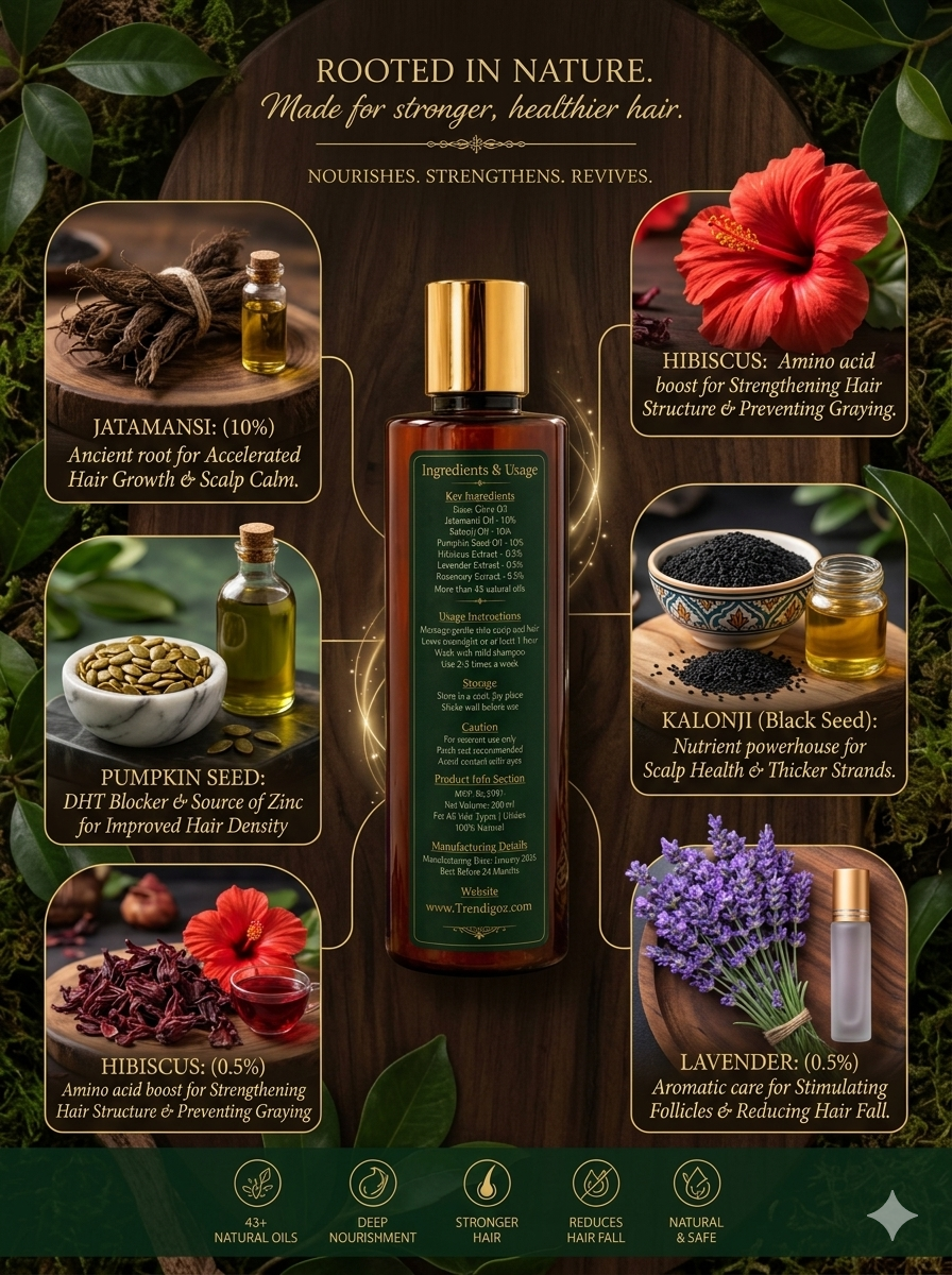 Sukheshom ayurvedic wellness oil 200ml